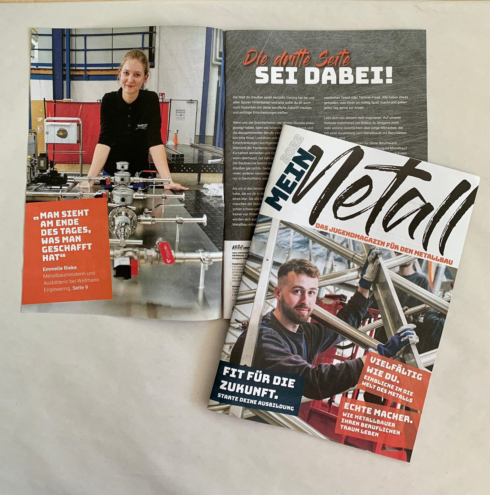 Das Jugendmagazin für den Metallbau