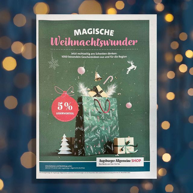 Weihnachtswunder aus dem Augsburger Allgemeine Shop