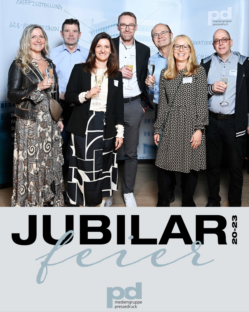 Wir feiern Jubiläum