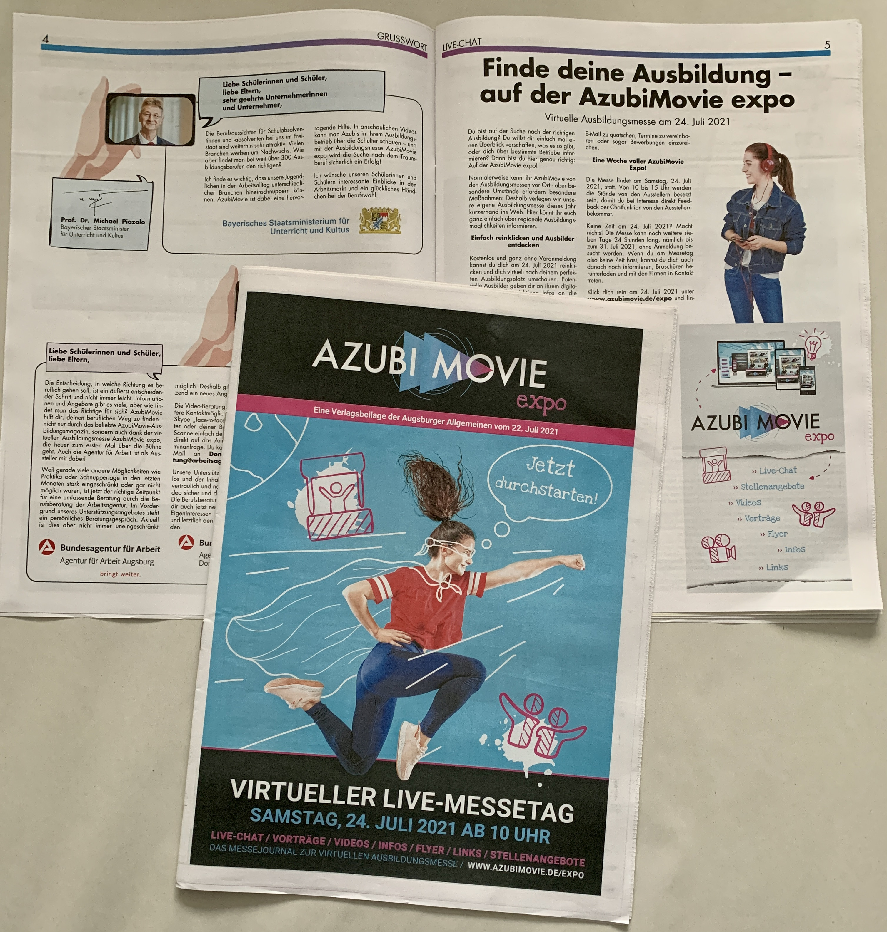 Azubi Movie Expo - Jetzt durchstarten!