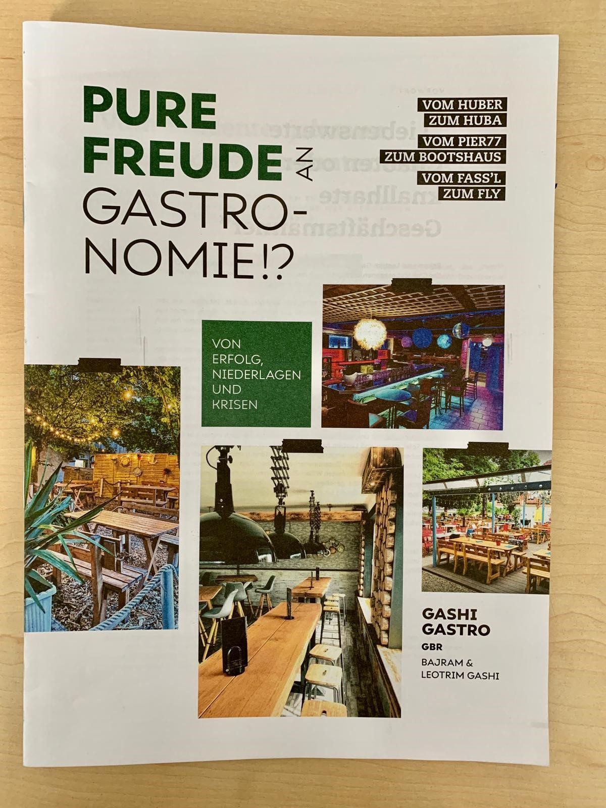 Pure Freude an Gastronomie