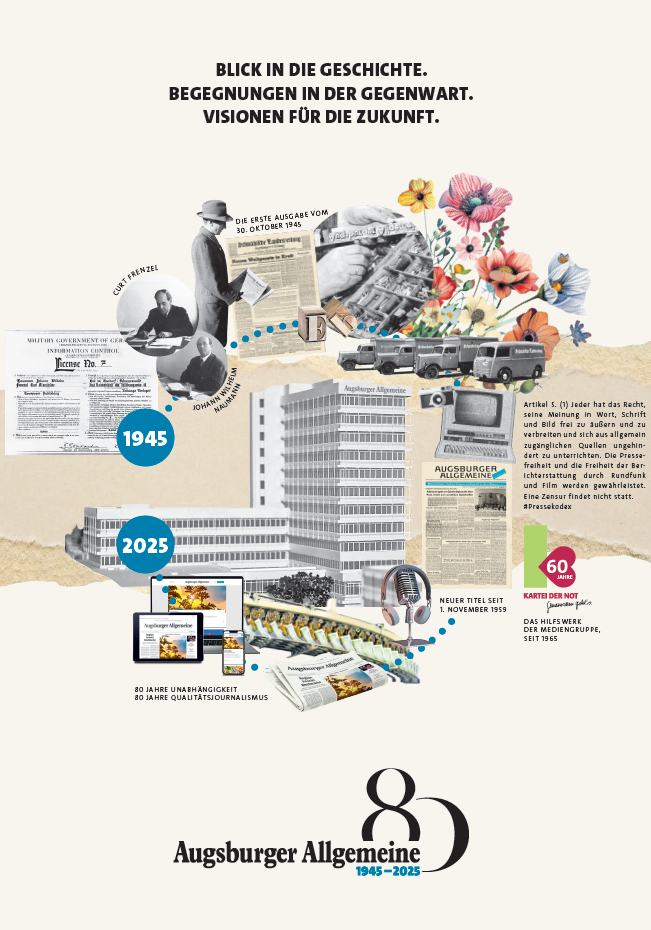 Zukunft aus Tradition: 80 Jahre Augsburger Allgemeine
