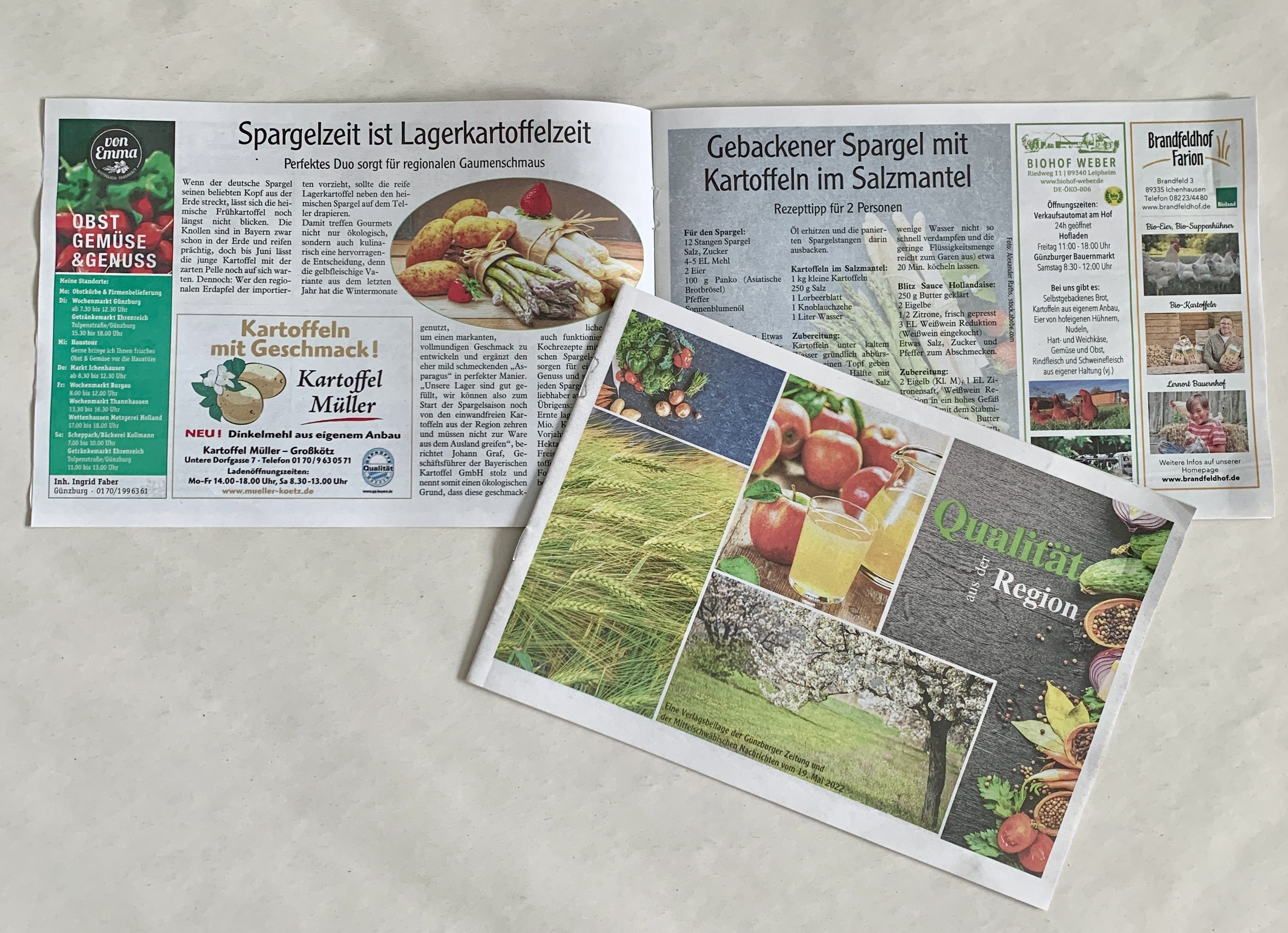 Unser Booklet - das halbe Halbformat