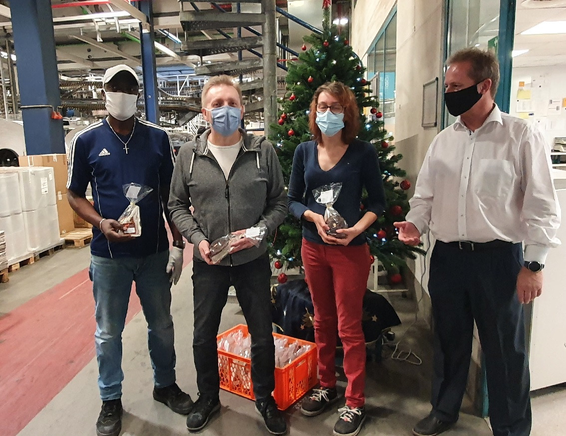 Es weihnachtet bei Presse-Druck