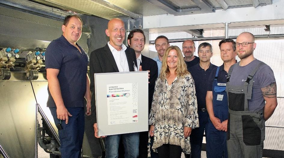 Presse-Druck Augsburg erhält fünfte PSO-Zertifizierung in Folge