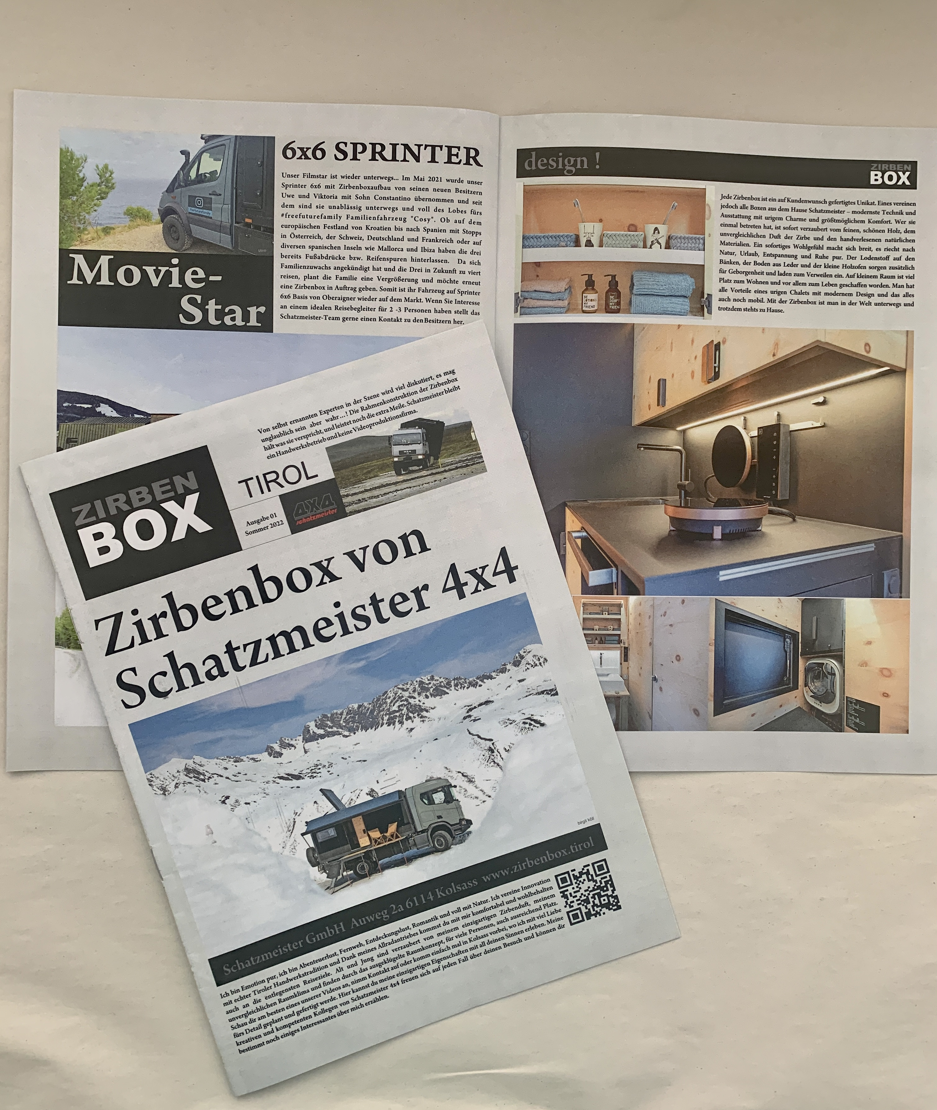 Zirbenbox - Reisemobile von Schatzmeister