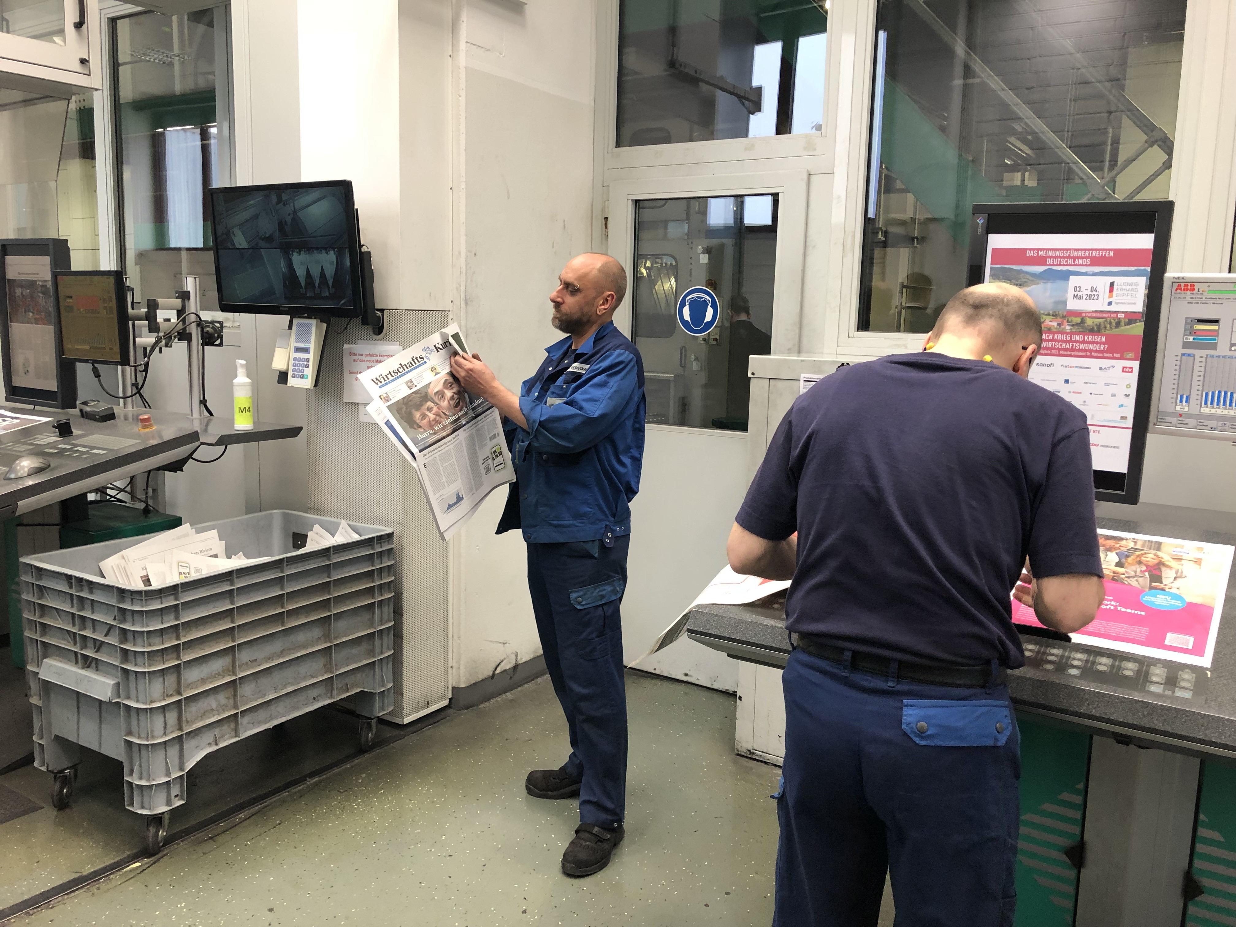 WirtschaftsKurier - Kundenbesuch im Hause Presse-Druck